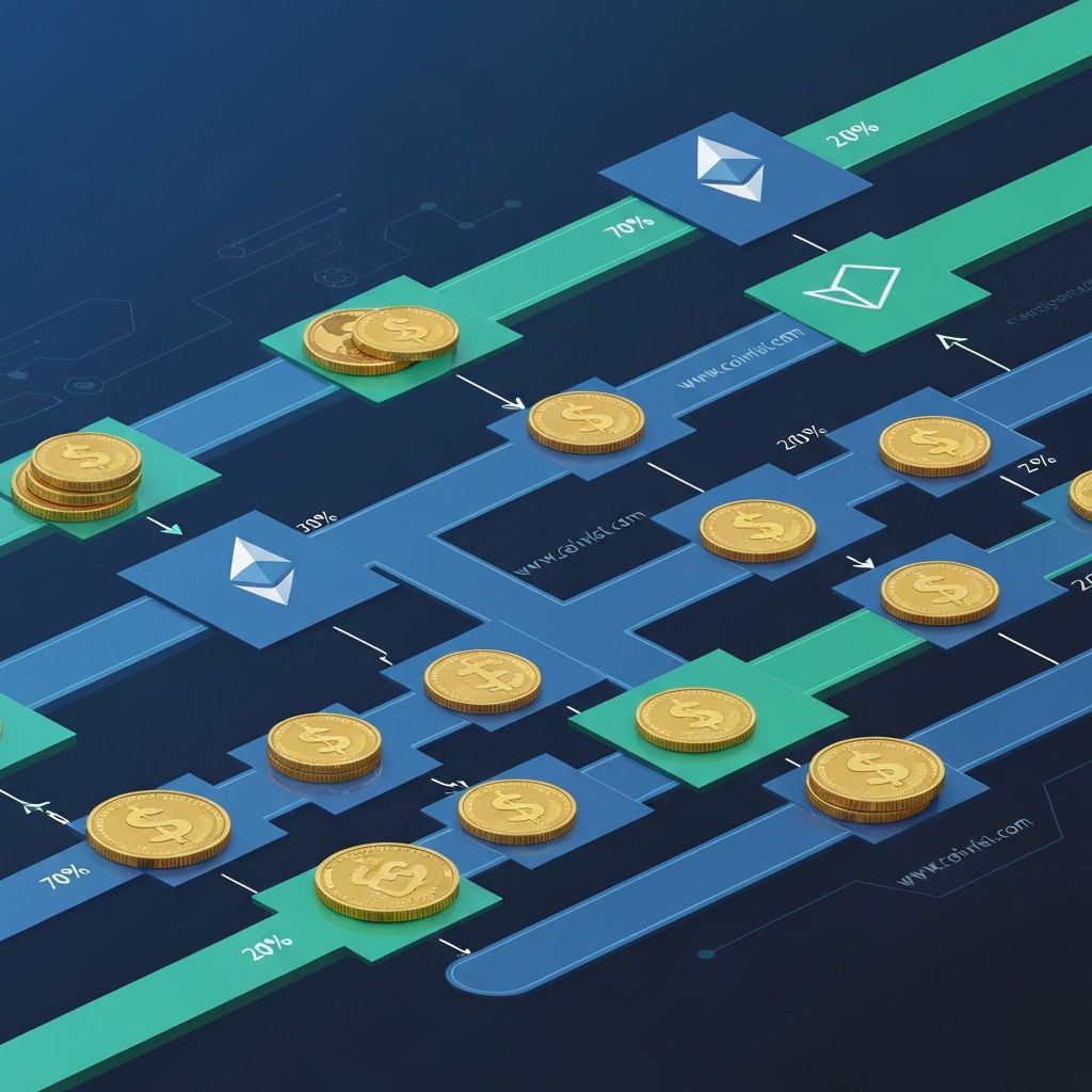 Cryptocurrency stablecoin transaction fees across different blockchain networks