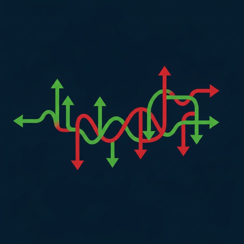 Cryptocurrency trading strategies and market dynamics visualization