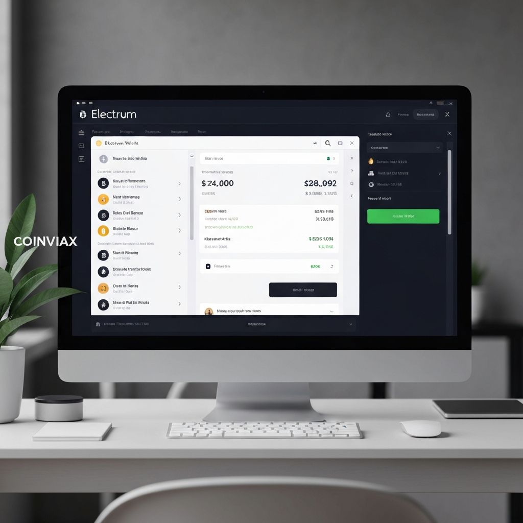 Electrum desktop Bitcoin wallet software interface showing transaction history