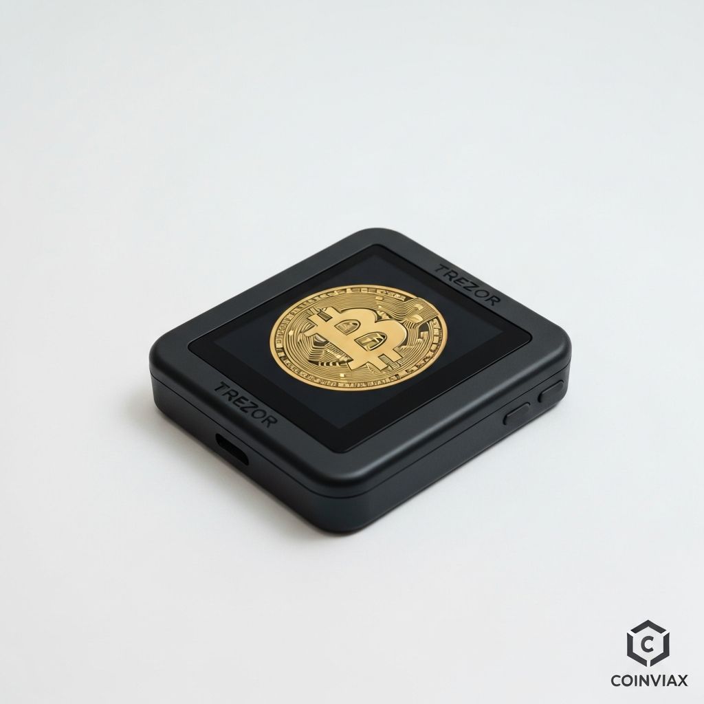 Trezor Safe 3 affordable hardware wallet with touchscreen display